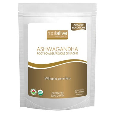 Rootalive Organic Ashwagandha Root Powder 200g