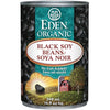 Eden Organic Canned Black Soy Beans