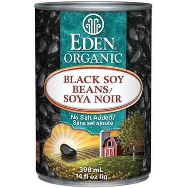 Eden Organic Canned Black Soy Beans