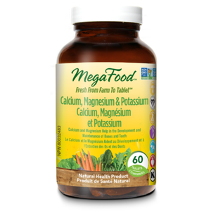 MegaFood Calcium, Magnesium & Potassium