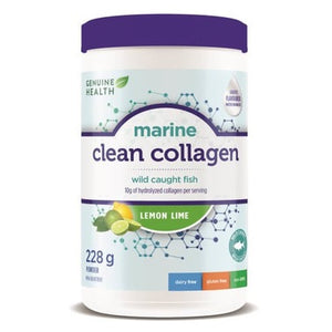 Genuine Health Clean Collagen Marine Lemon Lime