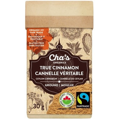 Cha's Organics True Cinnamon Ground
