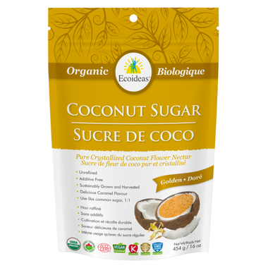 Ecoideas Organic Golden Coconut Sugar