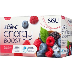 SISU Ester-C Energy Boost Wildberry