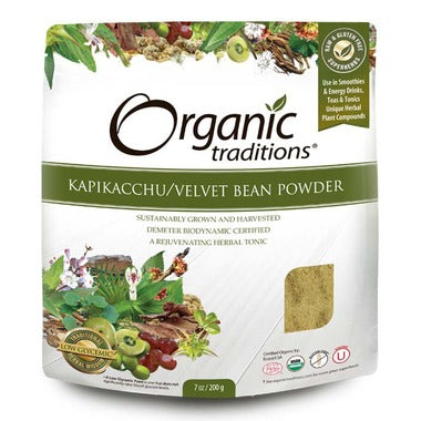 Organic Traditions Kapikacchu Powder (Mucuna) 200g