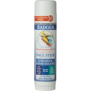 Badger SPF 35 Clear Zinc Face Stick
