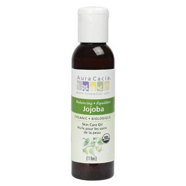 Aura Cacia Organic Balancing Jojoba Oil  118 mL
