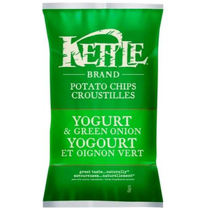 Kettle Yogurt & Green Onion Potato Chips 220g