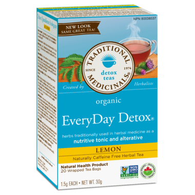 Traditional Medicinals Organic Lemon Everyday Detox Tea