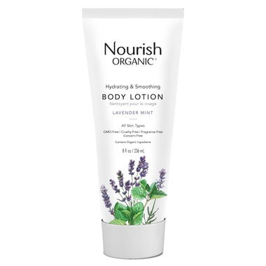 Nourish Organic Hydrating Body Lotion Lavender Mint