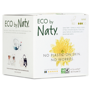 Eco by Naty Sanitary Pads Normal, 15 pcs