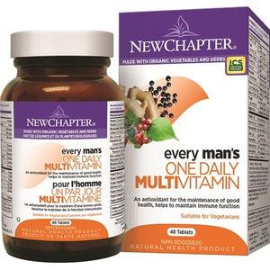 New Chapter Every Man's One Daily Vitamin & Mineral Supplement