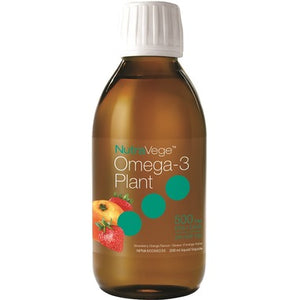 NutraVege Omega 3 Plant Strawberry Orange