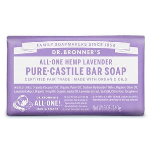 Dr. Bronner's Pure Castile Bar Soap Lavender