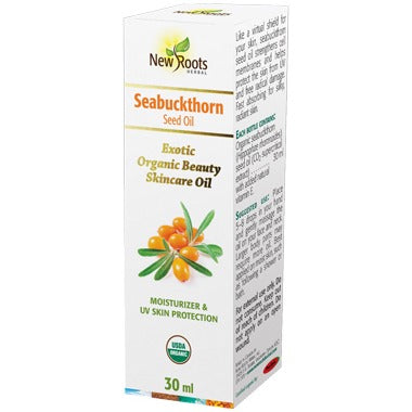 New Roots Herbal Certified Organic Seabuckthorn Seed Oil