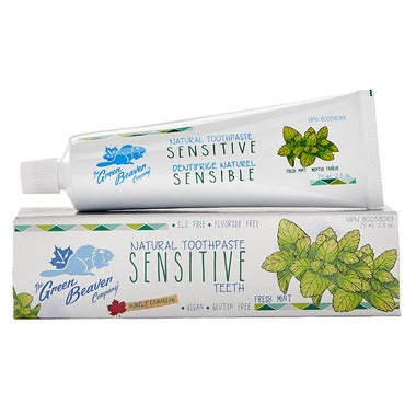 Green Beaver Sensitive Teeth Natural Toothpaste Fresh Mint 75g