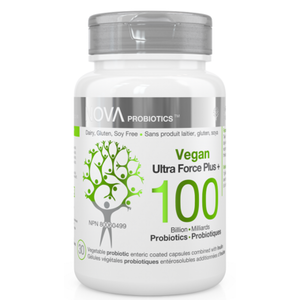 NOVA Probiotics VEGAN Ultra Strength Plus+ 100 Billion CFU