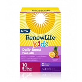 Renew Life Kids Daily Boost Probiotic 10 Billion 30 Packs