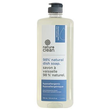 Nature Clean Dishwashing Liquid Fragrance -Free