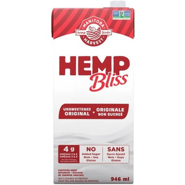 Manitoba Harvest Hemp Bliss Unsweetened Original