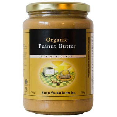 Nuts to You Organic Crunchy Peanut Butter Large