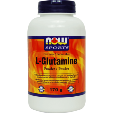 NOW Sports L-Glutamine Free Form Powder