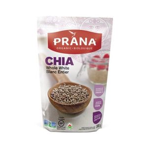 Prana Organic Whole White Chia Seeds 300g