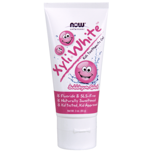 NOW Solutions XyliWhite Kids Toothpaste Gel Bubblegum Splash