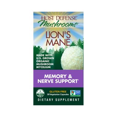 Host Defense Lion's Mane (Hericium Erinaceus) Capsules
