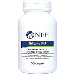 NFH Shiitake SAP, 60 Capsules