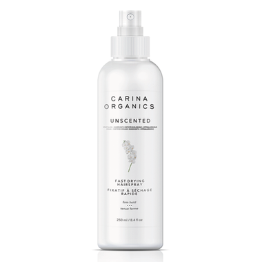 Carina Organics Fast Drying Hair Spray Unscented