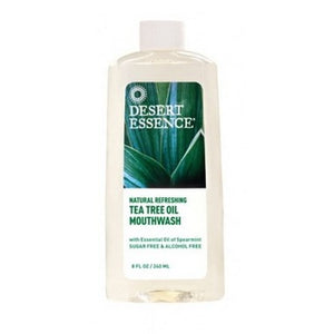 Desert Essence Tea Tree Oil Mouthwash Spearmint