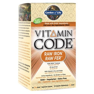Garden of Life Vitamin Code RAW Iron