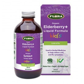 Flora Elderberry Liquid Kids 250mL