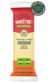 L'ancetre cheese, Organic Cheddar, Medium