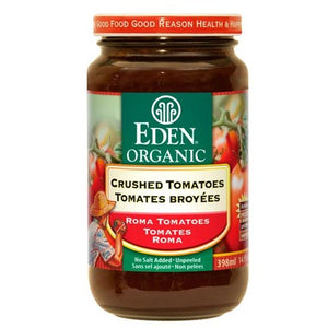 Eden Organic Crushed Roma Tomatoes, No salt added