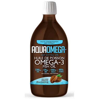 AquaOmega Omega-3 Fish Oil AEP Extra EPA Coffee