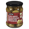 Savor Organic Green Olives Stuffed with Red Peppers