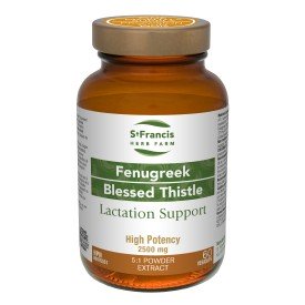 St. Francis Fenugreek & Blessed Thistle 5:1 60 Veggie Caps