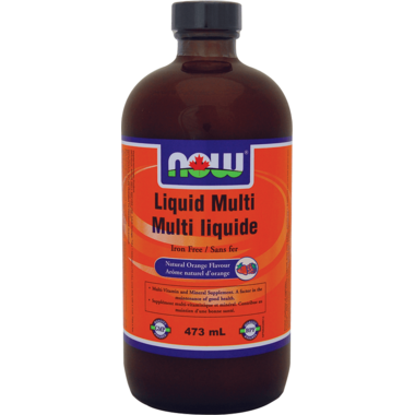 NOW Foods Liquid Multi Berry Natural Orange Flavour