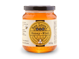 Bee Local Toronto Grown 500g Ontario No. 1 Golden Honey