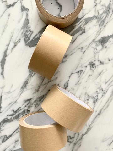 100% Compostable Kraft paper packing tape