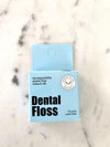Biodegradable Zero Waste Silk Floss, cool mint