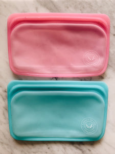 Reusable Food Storage Bag, snack size (12 oz)
