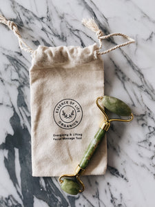 Facial Roller Tool, 100% Authentic Jade