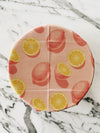 100% compostable Vegan Food Wraps starter pack of 3, Lemon Love