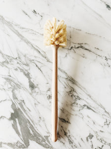 Natural shop toilet brush