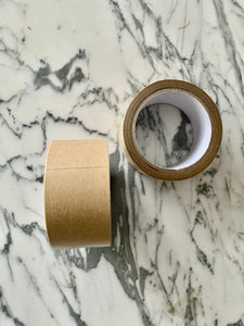 100% Compostable Kraft paper packing tape