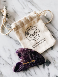 Gua Sha Tool, Amethyst