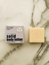 Solid Body Lotion Bar